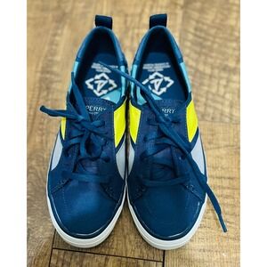 Sperry BIONIC‎ Women's Sneakers Blue Yellow Casual Shoes STS85098
